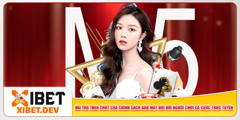 Vai trò then chốt của chính sách bảo mật đối với người chơi cá cược trực tuyến